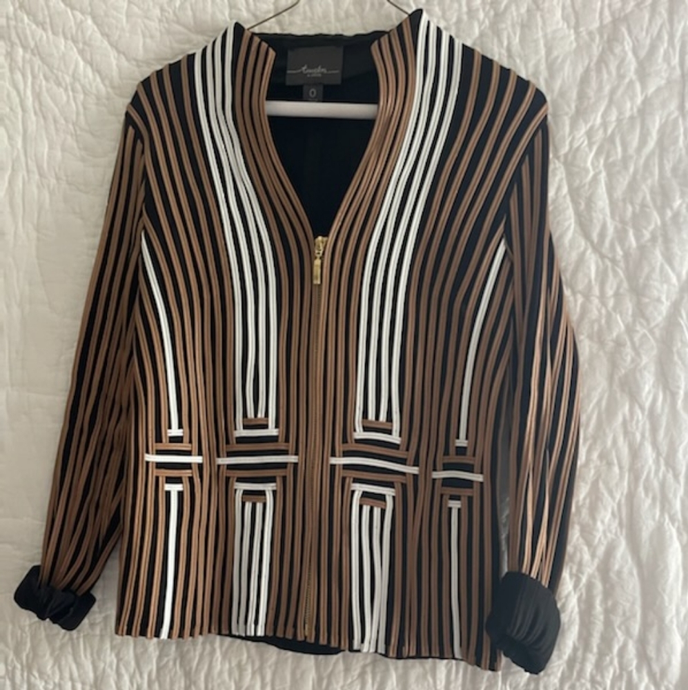 Carol Anderson navy jacket